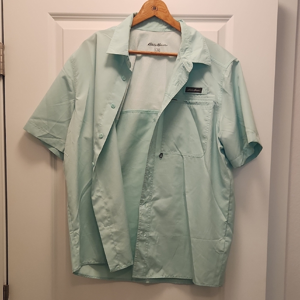 Mint Green Short Sleeve Shirt